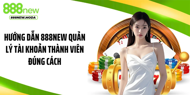 Hướng dẫn 888NEW quản lý tài khoản thành viên đúng cách